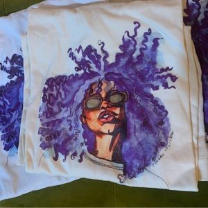 Original design screenprinted (white) t-shirt